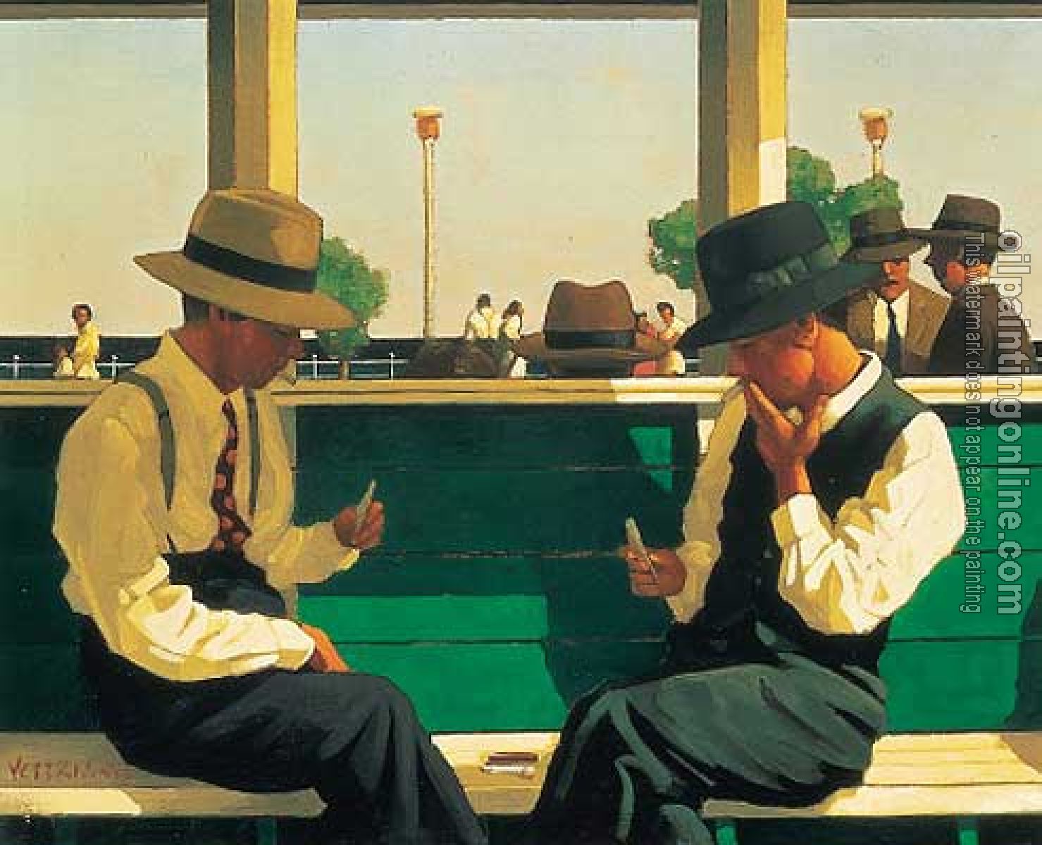 Jack Vettriano - Oil Painting